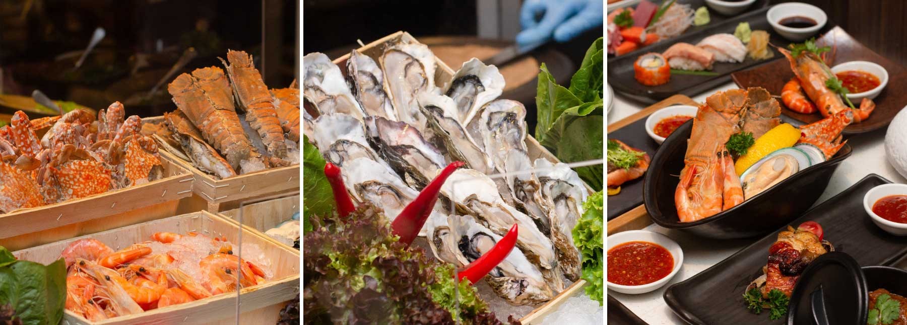 Seafood buffet Bangkok promotion